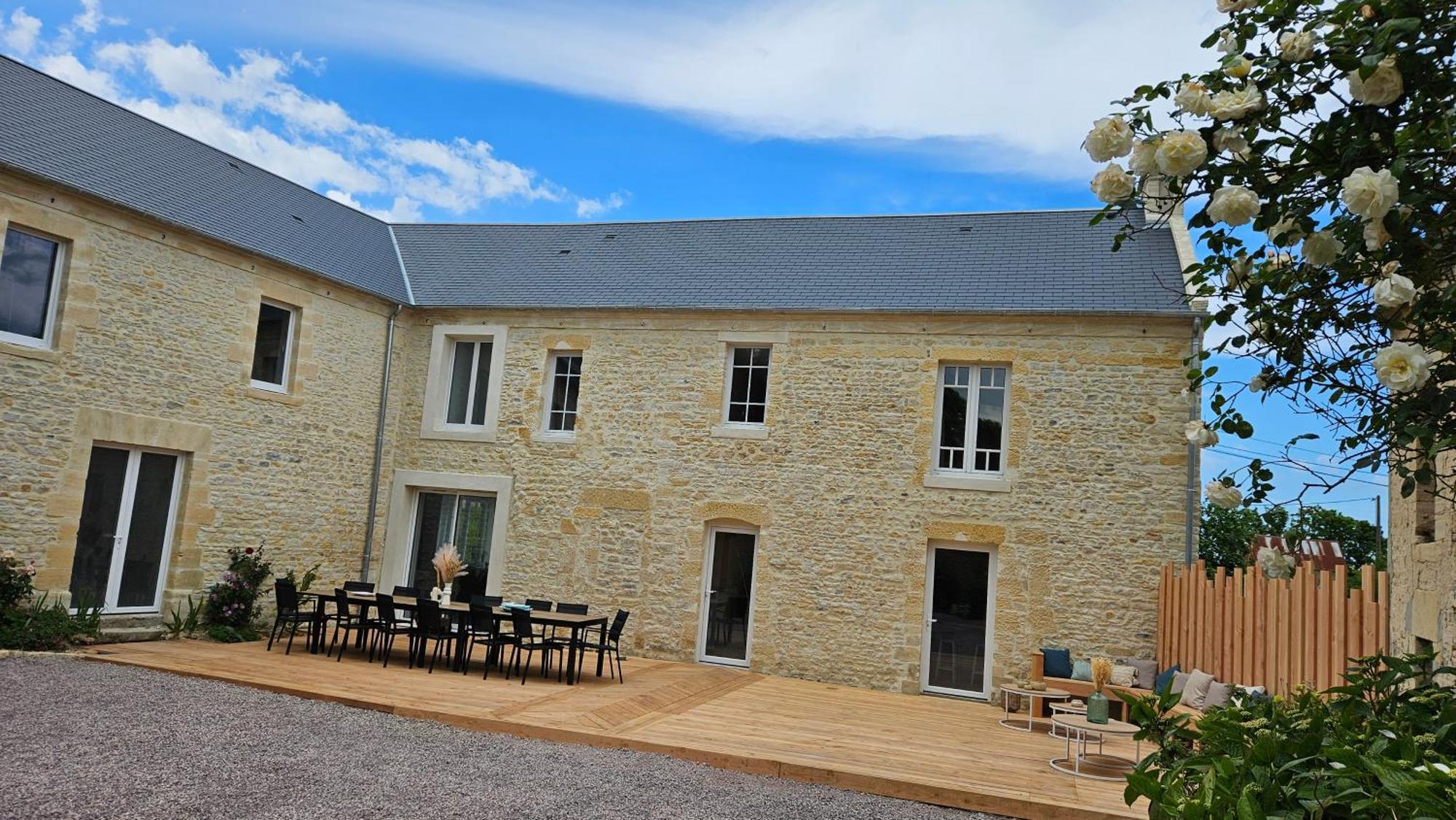 Вилла L'Echo Des Vagues Longues-sur-Mer Экстерьер фото
