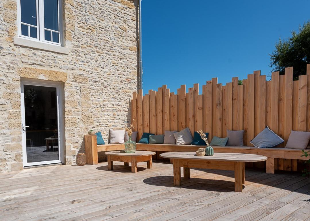 Вилла L'Echo Des Vagues Longues-sur-Mer Экстерьер фото